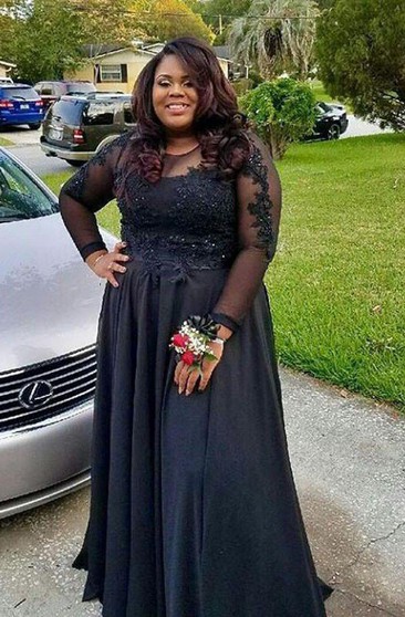 2019 black prom dresses