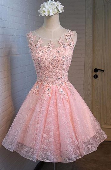 light pink confirmation dresses