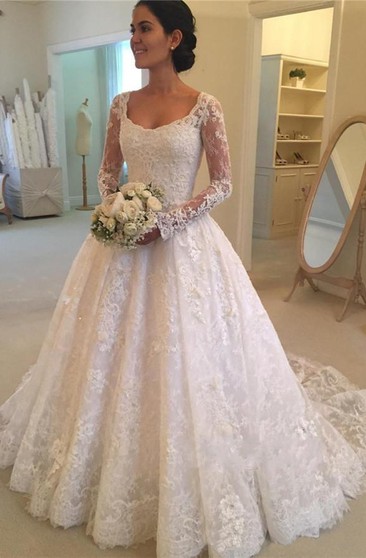 vintage style wedding dress for big bust